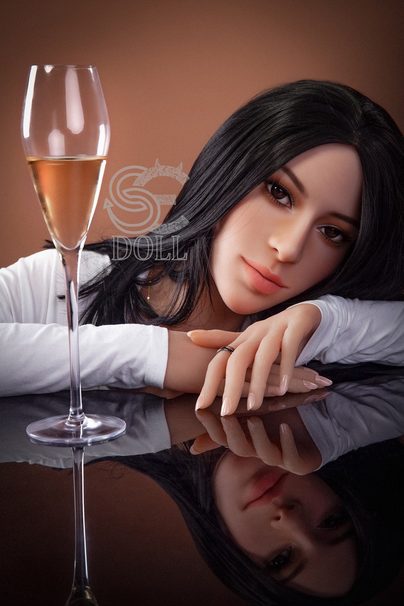 Beautiful brunette TPE Sex doll 157cm by SE Doll  Kardashian