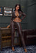 Irontech brunette sex doll with leather outfit