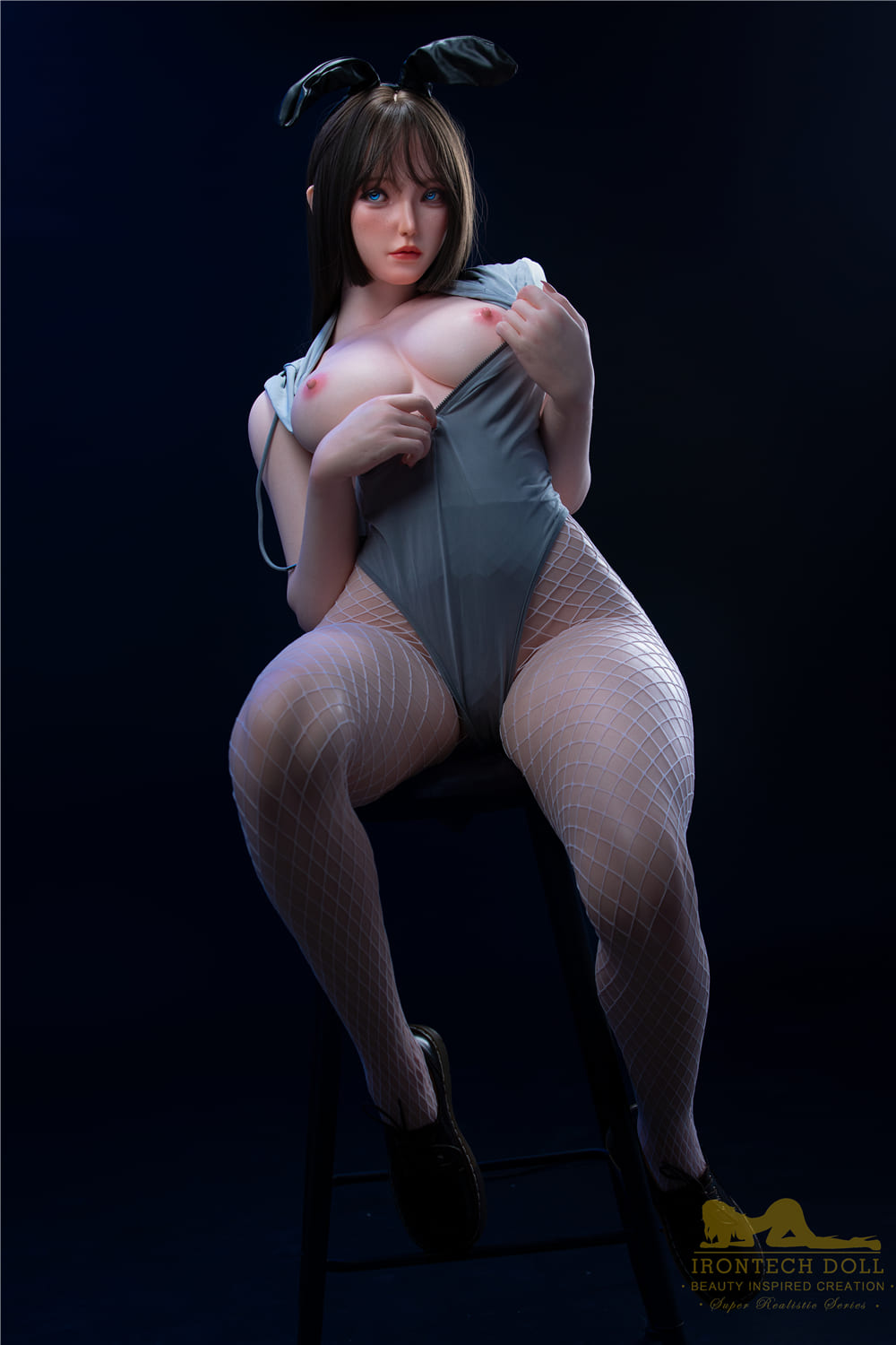 Irontech asian silicone sex doll 